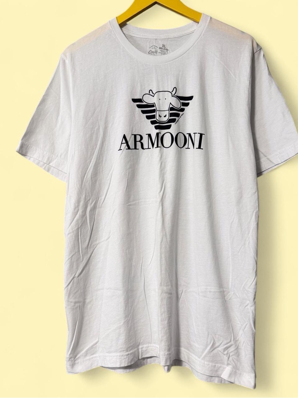 Armoonie white cotton t-shirt xl